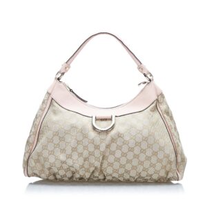Gucci GG Canvas Abbey D-Ring Shoulder Bag | Luna Bags