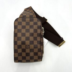 Louis Vuitton Damier Ebene Geronimos - Brown Shoulder Bags, Handbags lv8863fd | Luna Bags