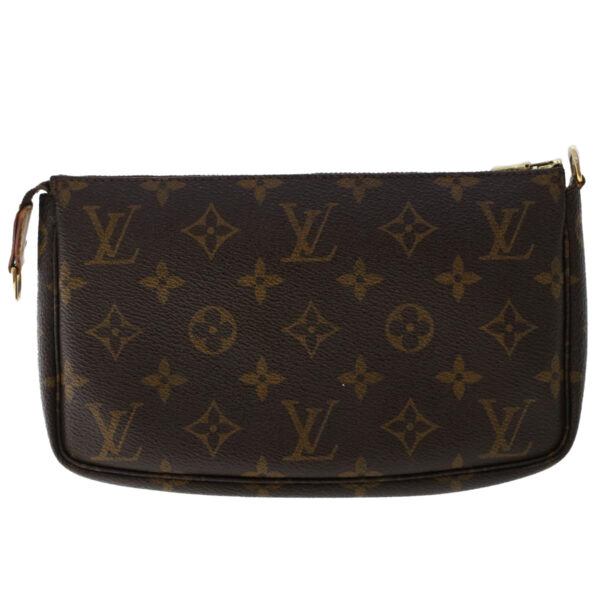 LOUIS VUITTON Monogram Pochette Accessoires Pouch M51980 LV Auth 50011 | Luna Bags