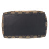 GUCCI Tote Bag 002 1099 GG canvas, leather Beige Black Gold Metal Tote Bag Shoulder Bag Women Used | Luna Bags - Image 9
