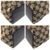 GUCCI Tote Bag 002 1099 GG canvas, leather Beige Black Gold Metal Tote Bag Shoulder Bag Women Used | Luna Bags - Image 2