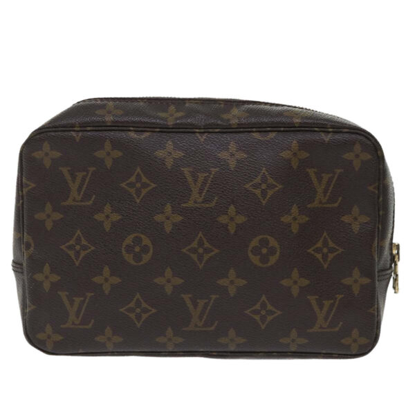 LOUIS VUITTON Monogram Trousse Toilette 23 Clutch Bag M47524 LV Auth 50261 | Luna Bags