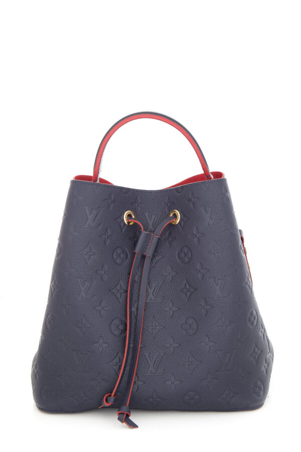 Louis Vuitton Navy Monogram Empriente Noe Bucket Bag | Luna Bags