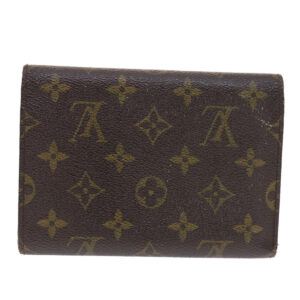 LOUIS VUITTON Monogram Porte Tresor Etui Papie Wallet M61202 LV Auth 50829 | Luna Bags