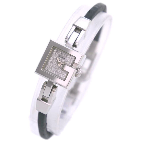 GUCCI Watches Quartz 102 Stainless Steel , Satin Silver Silver dial Women Used | Luna Bags