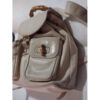 Gucci And Bamboo Handle White Leather Backpack | Luna Bags - Image 6