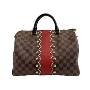 LOUIS VUITTON - LV Damier Ebene Karakoram Speedy Bandouliere 30 w/ Strap | Luna Bags