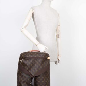 LOUIS VUITTON Horizon Soft 55 Duffle Bag MNG Canvas | Luna Bags