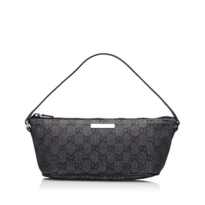 Gucci GG Canvas Boat Baguette | Luna Bags