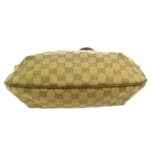 Gucci Gg Supreme Shoulder W Canvas Leather Sherry Stripe Strap Guccissima Print Gold Pink Tan | Luna Bags