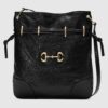 Gucci 1955 Horsebit Messenger Bag Black | Luna Bags - Image 8
