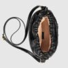 Gucci 1955 Horsebit Bucket Bag Black | Luna Bags - Image 6