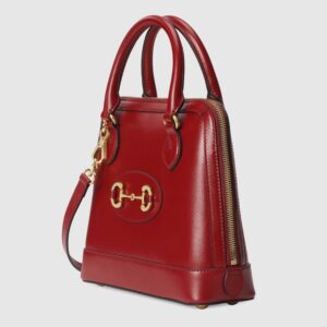 Gucci 1955 Horsebit Small Top Handle Bag Red | Luna Bags