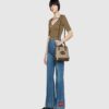 Gucci 1955 Horsebit Small Top Handle Bag GG Supreme | Luna Bags - Image 7