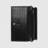 Gucci 1955 Horsebit Wallet With Chain Black | Luna Bags - Image 4