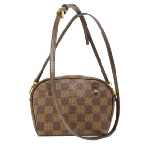 LOUIS VUITTON Shoulder Bag N51296 Damier canvas Brown Pochette Ipanema PM Damier Ebene Women Used | Luna Bags