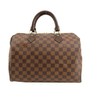 LOUIS VUITTON Boston Duffel bag N41367 Damier canvas Brown Speedy Bandouliere 30 Damier Ebene | Luna Bags