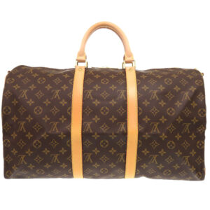 LOUIS VUITTON Boston Duffel bag M41416 Monogram canvas Brown Monogram Keepall bandouliere50 mens Used | Luna Bags