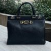 Gucci - Sac Zumi en cuir noir MM | Luna Bags - Image 7