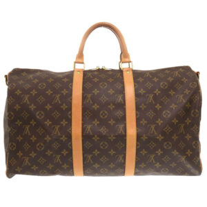 LOUIS VUITTON Boston Duffel bag M41416 Monogram canvas Brown Monogram Keepall bandouliere50 mens Used | Luna Bags