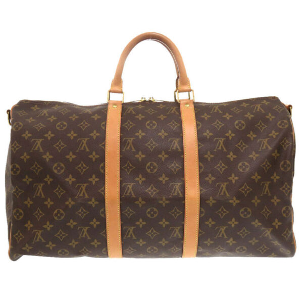 LOUIS VUITTON Boston Duffel bag M41416 Monogram canvas Brown Monogram Keepall bandouliere50 mens Used | Luna Bags