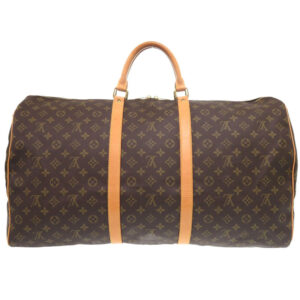 LOUIS VUITTON Boston Duffel bag M41422 Monogram canvas Brown Monogram Keepall 60 mens Used | Luna Bags