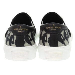 LOUIS VUITTON sneakers Canvas, Leather gray Trocadero NBA collaboration 5 | Luna Bags