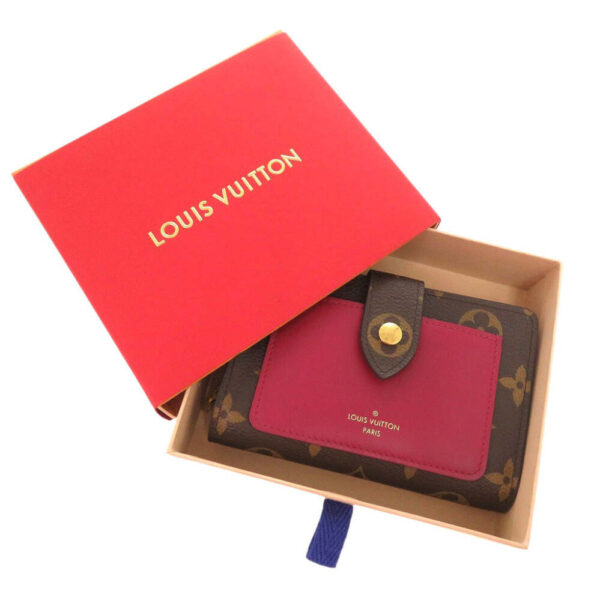 LOUIS VUITTON Bifold Wallet M69433 Monogram canvas Fuchsia Monogram Portefeuille Juliet | Luna Bags