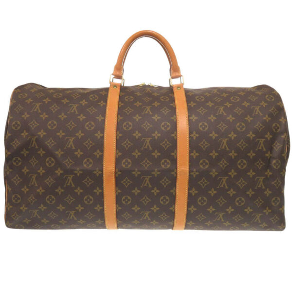 LOUIS VUITTON Boston Duffel bag M41422 Monogram canvas Brown Monogram Keepall 60 | Luna Bags