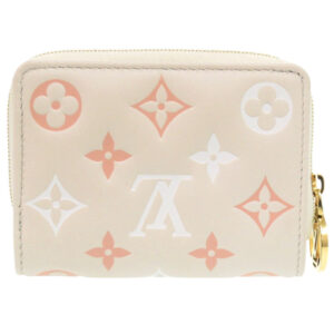 LOUIS VUITTON Bifold Wallet M82291 leather beige Monogram Portefeuille Lou | Luna Bags
