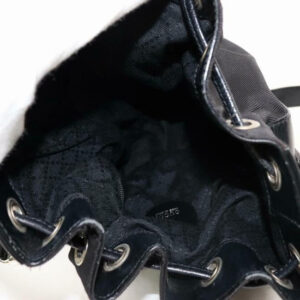 Gucci Early Purse Black Nylon And Leather With Bamboo Handle Satchel | Luna Bags