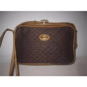 Gucci Gg Supreme Shoulder Guccissima Canvas Leather Brown Micro G Logo Print Canvas And Leather Cross Body | Luna Bags