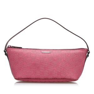 Gucci GG Canvas Boat Baguette | Luna Bags