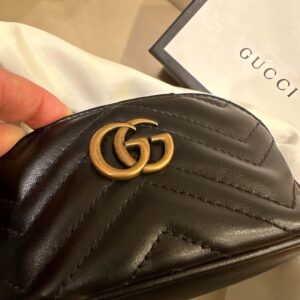 Gucci Marmont Leather Dome Coin Purse | Luna Bags