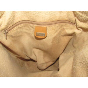 Gucci Vintage Pursesdesigner Purses Camel Small G Logo Print On Ivory Coated Canvas And Camel Leathe | Luna Bags