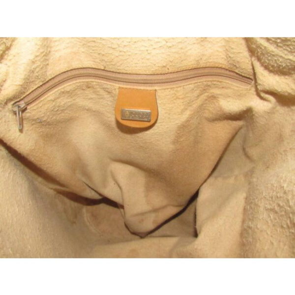 Gucci Vintage Pursesdesigner Purses Camel Small G Logo Print On Ivory Coated Canvas And Camel Leathe | Luna Bags