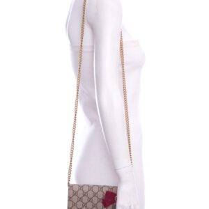 Gucci Multi Monogram Wallet on Chain | Luna Bags