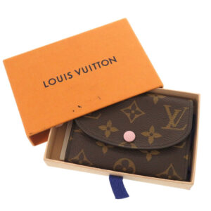 LOUIS VUITTON Bifold Wallet M62361 Monogram canvas Brown Monogram Portomone Rosary Women Used | Luna Bags