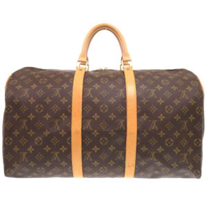 LOUIS VUITTON Boston Duffel bag M41416 Monogram canvas Brown Monogram Keepall bandouliere50 mens Used | Luna Bags