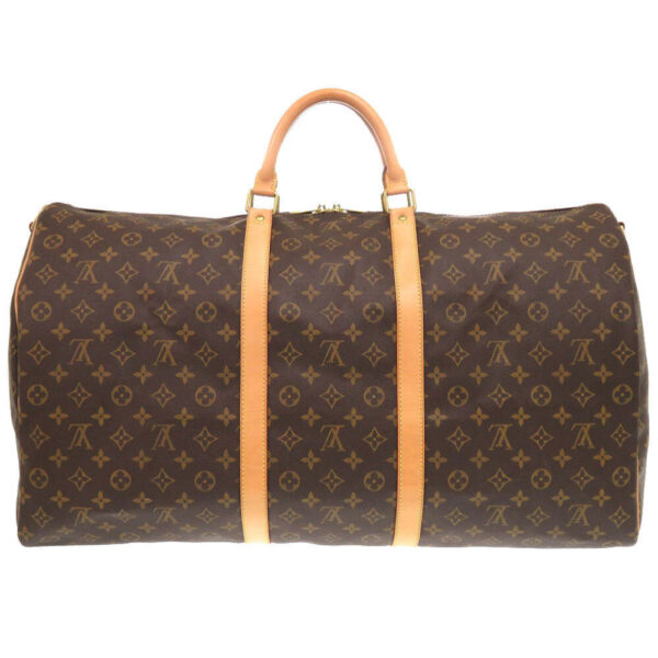 LOUIS VUITTON Boston Duffel bag M41412 Monogram canvas Brown Monogram Keepall bandouliere60 | Luna Bags