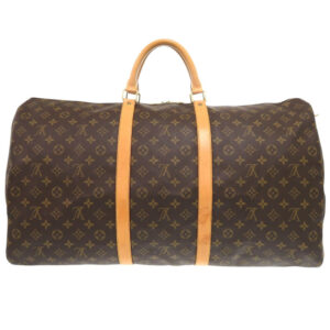 LOUIS VUITTON Boston Duffel bag M41422 Monogram canvas Brown Monogram Keepall 60 | Luna Bags