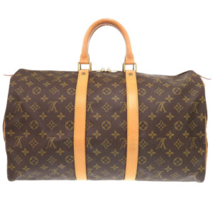LOUIS VUITTON Boston Duffel bag M41428 Monogram canvas Brown Monogram Keepall 45 | Luna Bags