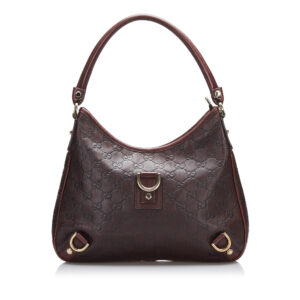 Gucci GG Canvas Abbey D-Ring Shoulder Bag | Luna Bags