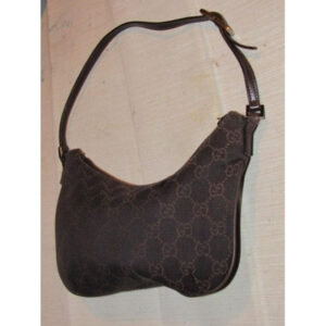 Gucci Webby Brown Canvas And Leather Hobo Bag | Luna Bags