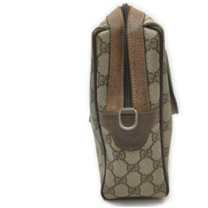 Gucci Boston Bag Guccissima Print And Brown W Red Green Leather Coated Canvas Satchel | Luna Bags