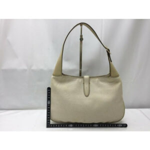 Gucci Hobo Jackie Beaded Limited Edition Purse Brown Leather Shoulder Bag | Luna Bags
