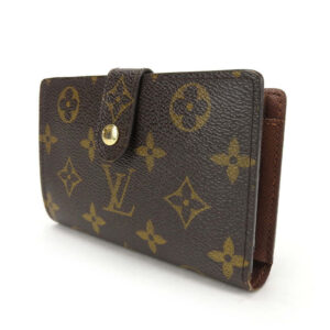 LOUIS VUITTON Bifold Wallet M61674 Monogram Brown Portefeuille Vienova Women Used | Luna Bags