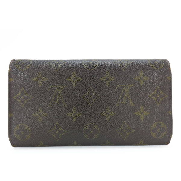 LOUIS VUITTON Long Wallet Purse M61217 Monogram Brown Portofeuil International Women Used | Luna Bags