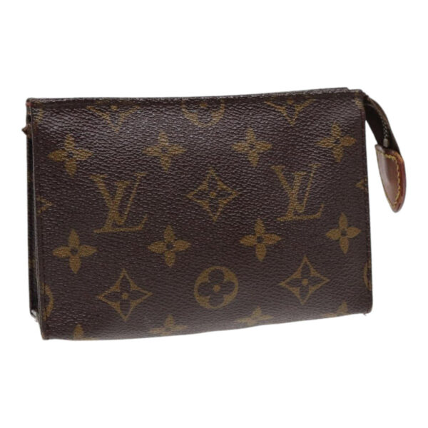 LOUIS VUITTON Monogram Poche Toilette 15 Pouch M47546 LV Auth 84464 | Luna Bags