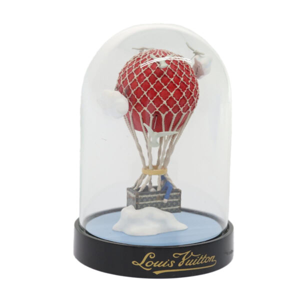 LOUIS VUITTON Snow Globe balloon VIP Only Clear Red LV Auth 86952 | Luna Bags